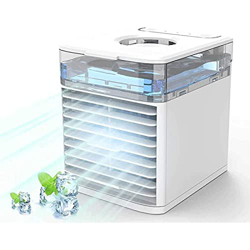 DNIER Mini Climatizzatore, Facile da Pulire Condizionatore Piccolo - 3 velocità Regolabili Ventilatore Raffrescatore, per L'Ufficio Viaggi per Famigli características