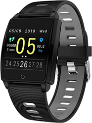 Smartwatch Smart Watch per Donna Uomo Sport Fitness Tracker Cardiofrequenzimetro Misuratore di Pressione sanguigna Contapassi per Passeggiate Moda Esc precio