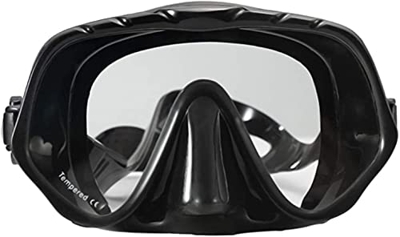 QHYXT Maschera Subacquea Maschere subacquee Big View Kit Maschera Snorkeling Professionale Snorkel Anti Nebbia Pesca Subacquea Subacquea Attrezzatura 
