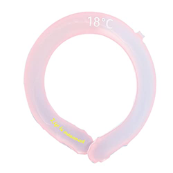 Generic Collo Cooler Impacco di Ghiaccio | Anelli di Raffreddamento a Mani libere per Il Collo | Tubo per impacco di Ghiaccio Riutilizzabile per Sport características