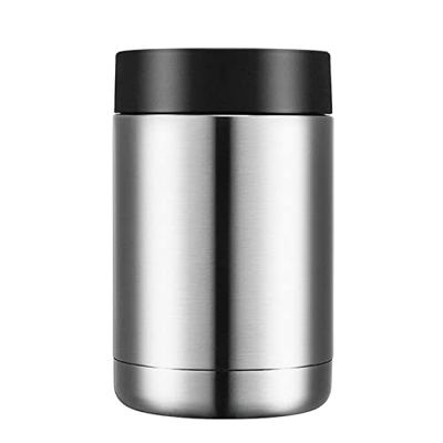Yinuoday Portabottiglie per bottiglie da 340 ml, a doppia parete, in acciaio inox, isolato, per picnic, campeggio, viaggio