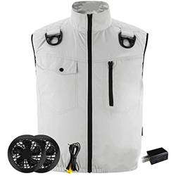 GIOST REGUALE di Fan di Raffreddamento USB COMPARGIALE CAMPORE CAMPAGGIO COMMONDAZIONE Adatto per Pesca Outdoor EVIDE,Bianca,L precio