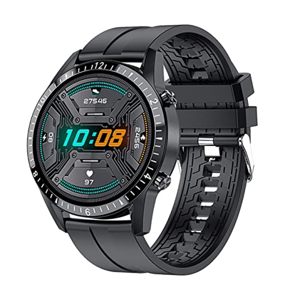 Smartwatch 1.3'' Orologio Chiamate Bluetooth, Cardiofrequenzimetro, Saturimetri, Monitoraggio del Sonno, Pressione sanguigna, IP67 Impermeabile, Notif