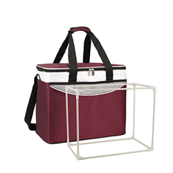 36L Extra Large Thickened Meal Delivery Box Takeaway Insulation Box Outdoor Refrigerator Waterproof Bag,Red características