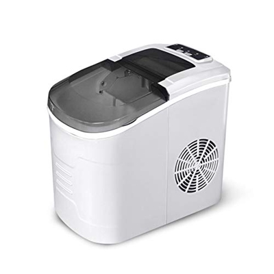 Automatic Portable Electric Countertop Ice, 26 Pounds in 24 Hours, 9 Ice Cubes Ready in 7 Minutes, Water Bottles, Mixed Drinks
