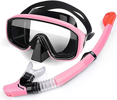 QHYXT Tuta da Snorkeling Subacquea Immersione antiappannamento Visione Chiara Comoda e Delicata sulla Pelle Adatto per Adulti