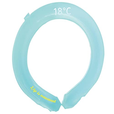 ulapithi Collo Cooler Impacco di Ghiaccio - Anelli di Raffreddamento a Mani libere per Il Collo - Tubo per impacco di Ghiaccio Riutilizzabile per Spor