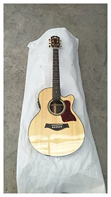 Strumento Musicale Best Guitar Viaggi per Chitarra Mini Angolo Chitarra Acustica Chitarra in Legno massello Chitarra a Mano Chitarra Professionale Ada