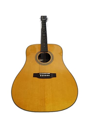 Chitarra Acustica di Alta qualità 28s 41 Pollici Guitarra Acustica Top Solid Top DreadNought Acoustic Guitar Electric Adatto per i Giocatori in Tutte 