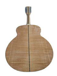 Custom Body Natural Flame Flame MoCle 12 Strings Guitar Acoustic 12 String Guitarre Folk acustiche Adatto per i Giocatori in Tutte Le Fasi. XIXINYA (C en oferta
