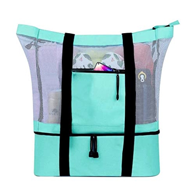 Yehalym 2 in 1 Borsa da Picnic Borsa da Spiaggia con Borsa Termica Borsa Termica per Picnic all'aperto, Campeggio, Viaggio