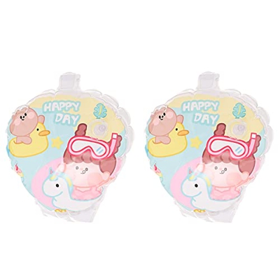 Mousyee braccioli rotondi bambini, braccioli bambini, braccioli per bambini, Peso consigliato 6-25 kg per nuotare in sicurezza in piscina