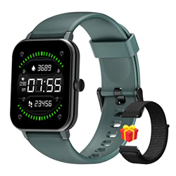 Smartwatch Uomo Donna Orologio Fitness 1,69'' Impermeabil IP68 con Ossigenazione (SpO2) Cardiofrequenzimetro Contapassi Cronometro,Meteo,Temperatura C en oferta