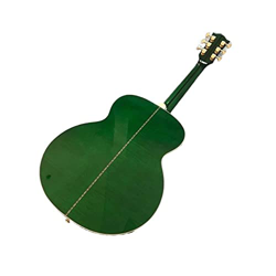 Spedizione Gratuita Nuova Gloss Green Flame Maple Guitar Solid Abete Acoustic Electric Guitarra XIXINYA (Color : Acoustic Guitar, Size : 43 Inches) precio