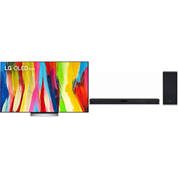 LG OLED65C24LA Smart TV 4K 65" con LG SL5Y Soundbar en oferta