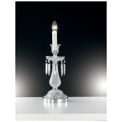 I-LOUVRE / LG1 - Lampada da tavolo dalla forma semplice in cristallo 40 watt E14 en oferta