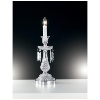 I-LOUVRE / LG1 - Lampada da tavolo dalla forma semplice in cristallo 40 watt E14