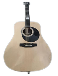AURH Dreadnought Solid Spruce Personalizzato DD28. Guitar Ebony Fretboard Aderente a Un Pezzo Personalizza Chitarra Folk Acustica Acustica Adatta per  precio