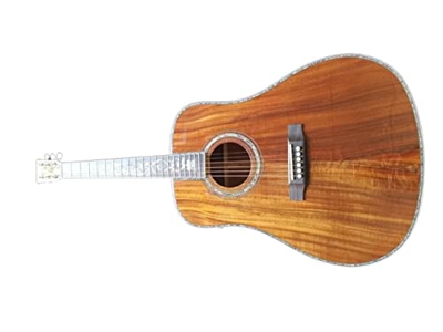 AURH Handmade Chitarra Tutto Wood con Reale intarsio Chitarra Acustica Adatto a Giocatori in Tutte Le Fasi. XIXINYA (Color : Guitar, Size : 41 Inches)