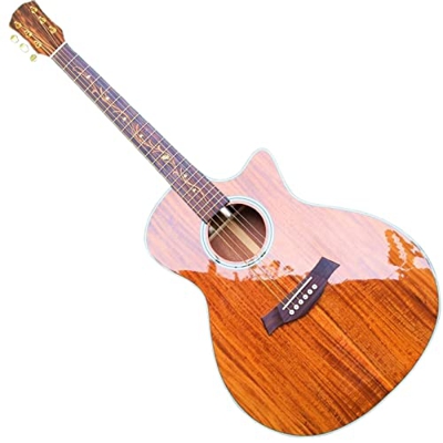 AURH Tutto Chitarra Acustica Chitarra Elettrica Acustica Acoustic Guitar 41 Pollici 21 Position Tone XIXINYA (Color : Acoustic Guitar Only, Size : 41 