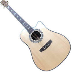 41 Pollici Chitarra Acustica Solido Abete Solido Principiante Chitarra Elettrica Acustica Classic 41inches Chitarra XIXINYA (Color : Guitar And hardca en oferta