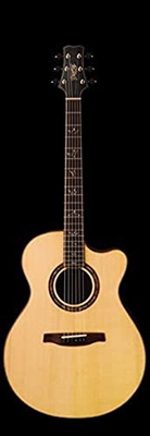 41 Pollici in Legno Massello Abetetto Cocobolo A Mano Chitarra Acustica for Chitarra Acustica Ebano Tastiera 20 Tono Posizione XIXINYA (Color : Acoust