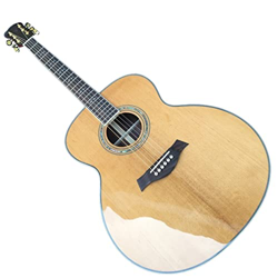 AURH 43 Pollici Chitarra Acustica Chitarra Acustica Chitarra Elettrica Rotonda Corpo Classico Chitarra Acustica for Principianti Acustica XIXINYA (Col en oferta