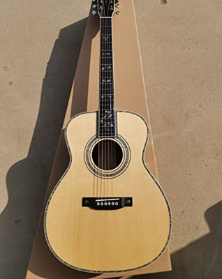 AURH 40 Pollici Beginner Guitar Acoustic Solid Handmade Guitar Acoustic Guitar Acoustic Therboard 12 Tone Posizione XIXINYA (Color : Acoustic with Cas