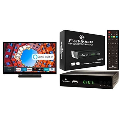 Televisore Toshiba Full HD 32LK3C63DA&Decoder DVB-T2 HD 1080p SINTONIZZAZIONE AUTOMATICA HDMI HEVC Main 10 Bit H265 DOLBY-DIGITAL+%22)