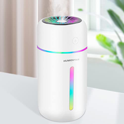 Generic Mini umidificatori da 300 ml di Nebbia Fresca umidificatori umidificatore Portatile con Luce Colorata Leggera da 1200 mAh UMIDIFICATORE precio