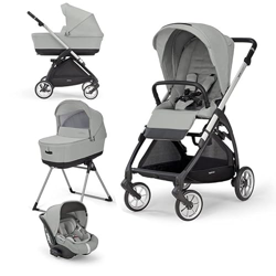 Inglesina AA50P0GWS Passeggino marca inglese Modello System Quattro Electa Cab Greenwich Silver, unica precio