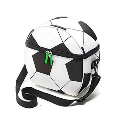 Football Isothermal Bag Food Cooler Lunch Box Bag for Kids School Cool Bag for Meal Outdoor Women Thermal Bag for Snack (Color : A, Size : 34x14x26cm)