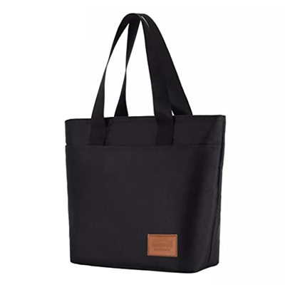 Canvas Insulated Lunch Bags Women Thermal Cooler Bag Students Leisure Picnic Bag Tote (Color : A, Size : One Size) (A One Size)
