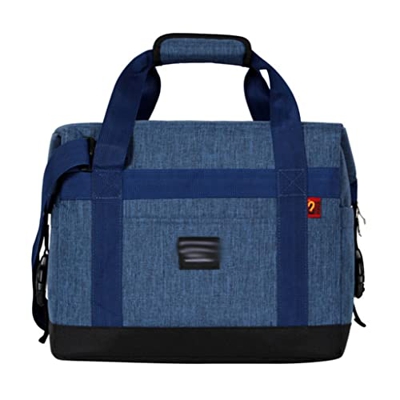 30L Large Capacity Beer Cooler Bag Waterproof Oxford Picnic Insulated Bag Thermal Refrigerator Bag (Color : Gray, Size : One Size) (Blue One Size)