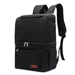 AUXDIQ Zaino da Picnic 22 Litri Zaino Termico Porta Pranzo Borsa Frigo Isoterma per Campeggio Barbecue en oferta