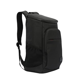 30L Soft Insulated Cooler Bag 35 Cans Leakproof Cooler Backpack 600D Oxford Waterproof Picnic Thermal Bag (Color : Light Gray, Size : One Size) (Black características