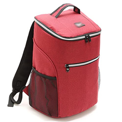 20L Oxford Big Cooler Bag Thermo Lunch Picnic Box Insulated Cool Backpack Ice Pack Fresh Carrier Thermal Shoulder Bags (Color : Gray, Size : One Size)