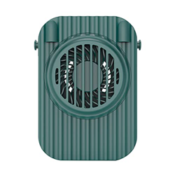 Portable Hanging Neck Fan Rechargeable 3 Speed High Capacity Battery Neck Fan Air Conditioner Cooler for Home Sport Hiking (Color : Green) (Green) precio