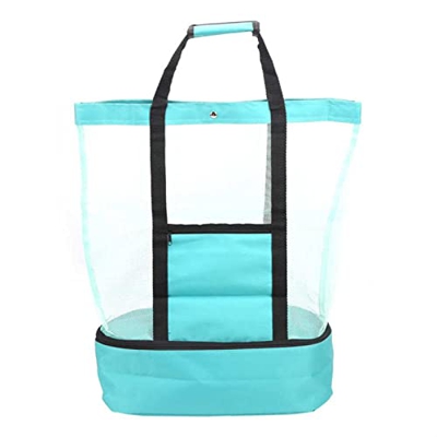 RELIFO Borsa da Picnic per conservazione Termica Borsa da Campeggio in Rete da Spiaggia con Borsa Termica Staccabile Organizzatore di imballaggio Mult