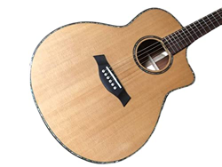 Chitarra Acustica di Abete Solido Beginner Chitarra Elettrica Acustica Guitar Acoustic Body 6 Corde Chitarra Fatta A Mano XIXINYA (Color : Acoustic Gu en oferta