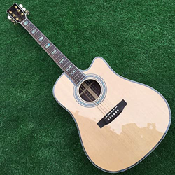 41 Pollici Cinturino for Chitarra Acustica Solido for Chitarra Abete Singolo Abete Singolo Tagliato for Chitarra Acustica XIXINYA (Color : Guitar And  en oferta