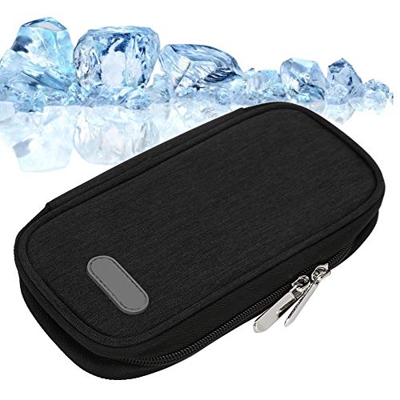 Borsa da Viaggio per Forniture per Diabetici, Borsa Frigo Portatile per Insulina Medicinali Borsa Frigo Refrigerata per Misuratore di Glucosio e Altre