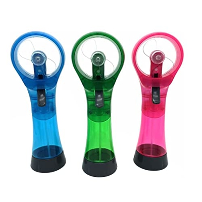 Batteria Per Ventole a Nebbia Portatile Fan -fan Hold Hold Hand Hold Hold Per Office Outdoor Travel Camping (verde, Blu, Rosso)