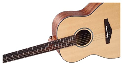 AURH Chitarra Acustica T-210 da 36 Pollici, Top Abetetto Solido, Chitarra di Viaggio, Chitarra for Principianti XIXINYA (Size : 36 Inches)