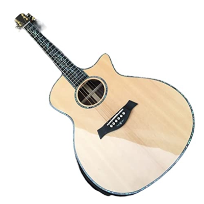 AURH Chitarra Acustica Abete Superiore Chitarra Acustica Chitarra elettrica Acustica XIXINYA