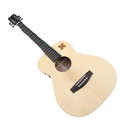 AURH 34"Viaggi Chitarra Acustica Child Mini Chitarra elettrica Acustica 34 Pollici Chitarra Acustica elettrica XIXINYA (Size : 34 Inches) en oferta