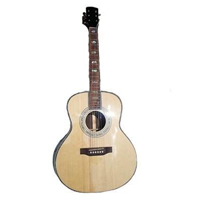 AURH Chitarra Acustica Elettrica Acustica Chitarra Rotonda Body Classic Guitar Acoustic Guitar Top Top Guitar XIXINYA (Size : 41 Inches)