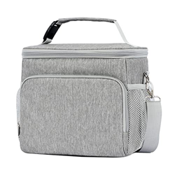 SEFAX Borsa for Il Pranzo, Borsa for refrigeratore Portatile Isolato con Spalline Staccabile, Impermeabili e perdite for Le perdite Box da Pranzo a Ba características