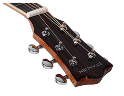 AURH Chitarra Acustica T-520 da 41 Pollici, Top in Mogano Solido, Chitarra Acustica for Principianti, Chitarra studentesca, XIXINYA (Size : 41 Inches) características