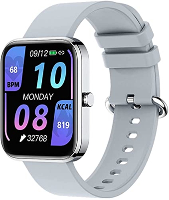 LEELLY Orologio contapassi per Bambini Donna Uomo Smartwatch da 1,69 Pollici, Smartwatch Sportivo Bluetooth 5.0 Fitness Tracker Bracciale Intelligente